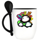 Кружка с ложкой