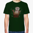 Выдра и брызги