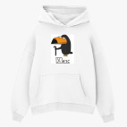 Толстовка худи оверсайз