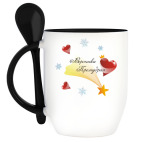 Кружка с ложкой