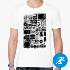 Мужская спортивная футболка