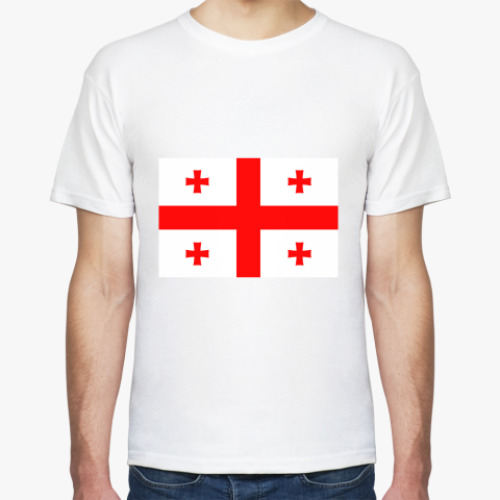 Футболка с принтом Грузия