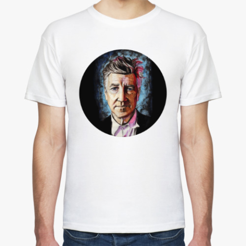 Футболка с принтом David Lynch