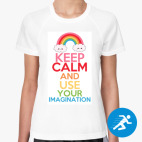 Женская спортивная футболка