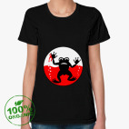 Женская футболка органик