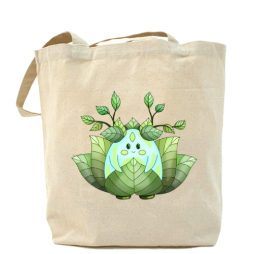 Сумка шоппер с принтом Милый лесной дух