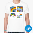 Мужская спортивная футболка