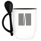 Кружка с ложкой