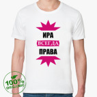 Мужская футболка органик