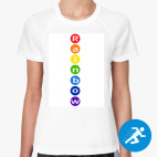 Женская спортивная футболка