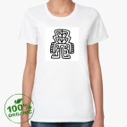 Женская футболка органик