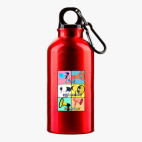 Металлическая бутылка 400 мл UV-DTF