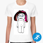 Женская спортивная футболка