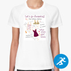 Женская спортивная футболка