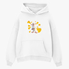 Толстовка худи оверсайз