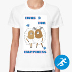 Женская спортивная футболка