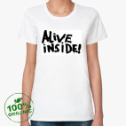 Женская футболка органик