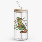 Банка с бамбуковой крышкой