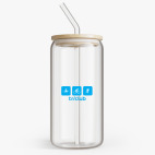 Банка с бамбуковой крышкой