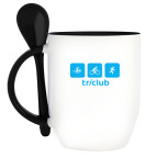 Кружка с ложкой