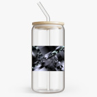 Банка с бамбуковой крышкой