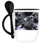 Кружка с ложкой