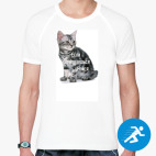 Мужская спортивная футболка