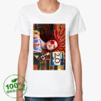 Женская футболка органик