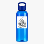 Прозрачная спортивная бутылка