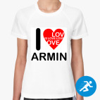 Женская спортивная футболка