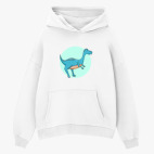 Толстовка худи оверсайз