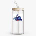 Банка с бамбуковой крышкой