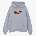 Толстовка худи оверсайз