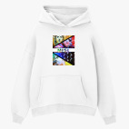 Толстовка худи оверсайз