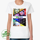 Женская футболка органик