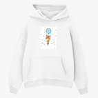 Толстовка худи оверсайз