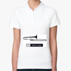 Женская рубашка поло