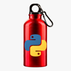 Металлическая бутылка 400 мл UV-DTF