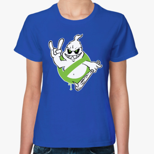 Женская футболка с принтом Ghostbusters