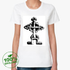 Женская футболка органик