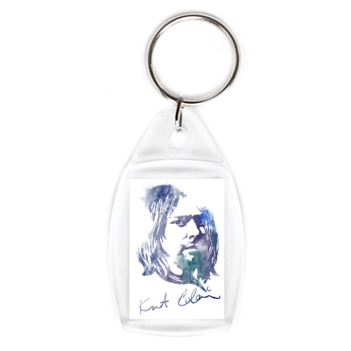 Брелок с принтом Nirvana - Курт  Кобейн
