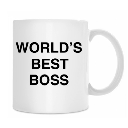 Кружка с принтом World's best boss