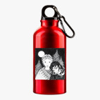 Металлическая бутылка 400 мл UV-DTF