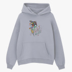 Толстовка худи оверсайз