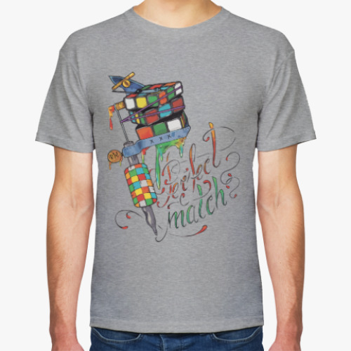 Футболка с принтом Кубик Рубика | Rubiks Cube