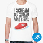 Мужская спортивная футболка