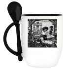 Кружка с ложкой