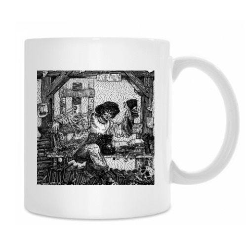 Кружка с принтом Иллюзия Смерти 9