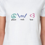 peace rock love