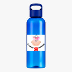 Прозрачная спортивная бутылка